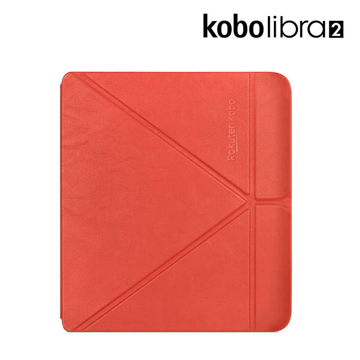 Kobo Funda Sleepcover Roja con Stand para Kobo Libra 2