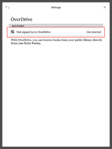 3. Get Started - Overdrive